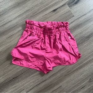 Free People The Way Home Pink Shorts
